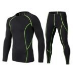 men's plush pro sports train long sleeves