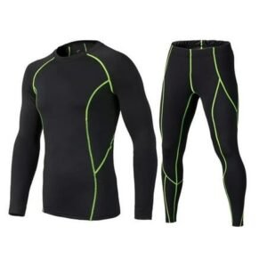 men's plush pro sports train long sleeves